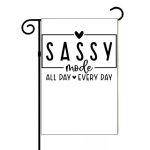 Sassy Mode All Day Every Day Garden Flag S-961