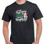 It's All Fun And Games Until Santa Checks The Naughty List Shirt H-1030