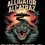Alligator Alcatraz Metal Photo P-1034