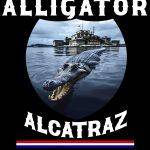 Alligator Alcatraz Metal Photo T-1024