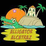 Alligator Alcatraz Metal Photo P-1041