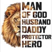 Man Of God Father's Metal Photo F-1021