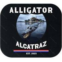 Alligator Alcatraz Mouse Pad T-1024