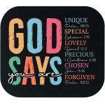 God Says Mouse Pad I-1040