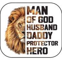 Man Of God Father's Mouse Pad F-1021