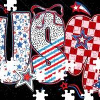 USA Patriotic Jigsaw Puzzle U-1025