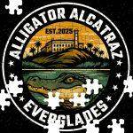 Alligator Alcatraz Jigsaw Puzzle P-1033