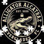 Alligator Alcatraz Jigsaw Puzzle P-1027