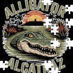 Alligator Alcatraz Jigsaw Puzzle P-1035