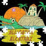 Alligator Alcatraz Jigsaw Puzzle P-1041