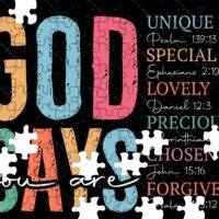 God Says Jigsaw Puzzle I-1040
