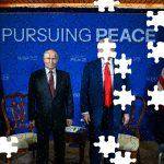 Trump and Putin at October Peace Summit In Alaska Jigsaw Puzzle