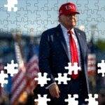 Donald Trump on July 4th 2025 Celebration At White House Jigsaw Puzzle