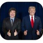 Donald Trump And Milei Mouse Pad