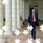 Trump Walking To July 4 2025 Festivities Jigsaw Puzzle