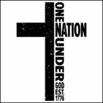 One Nation Under God Direct to Film (DTF) Heat Transfer I-1098