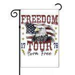 Freedom Tour Patriotic Garden Flag U-1066