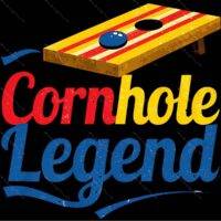 Cornhole Legend Metal Photo C-1085