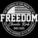 Charlie Kirk Memorial Metal Photo U-1097