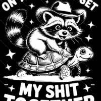 On The Way To Get My Shit Together Metal Photo S-1080