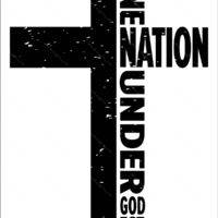 One Nation Under God Metal Photo I-1097