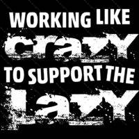 Working Like Crazy To Support The Lazy Metal Photo S-1048