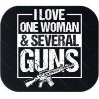 I Love One Woman Mouse Pad N-1053