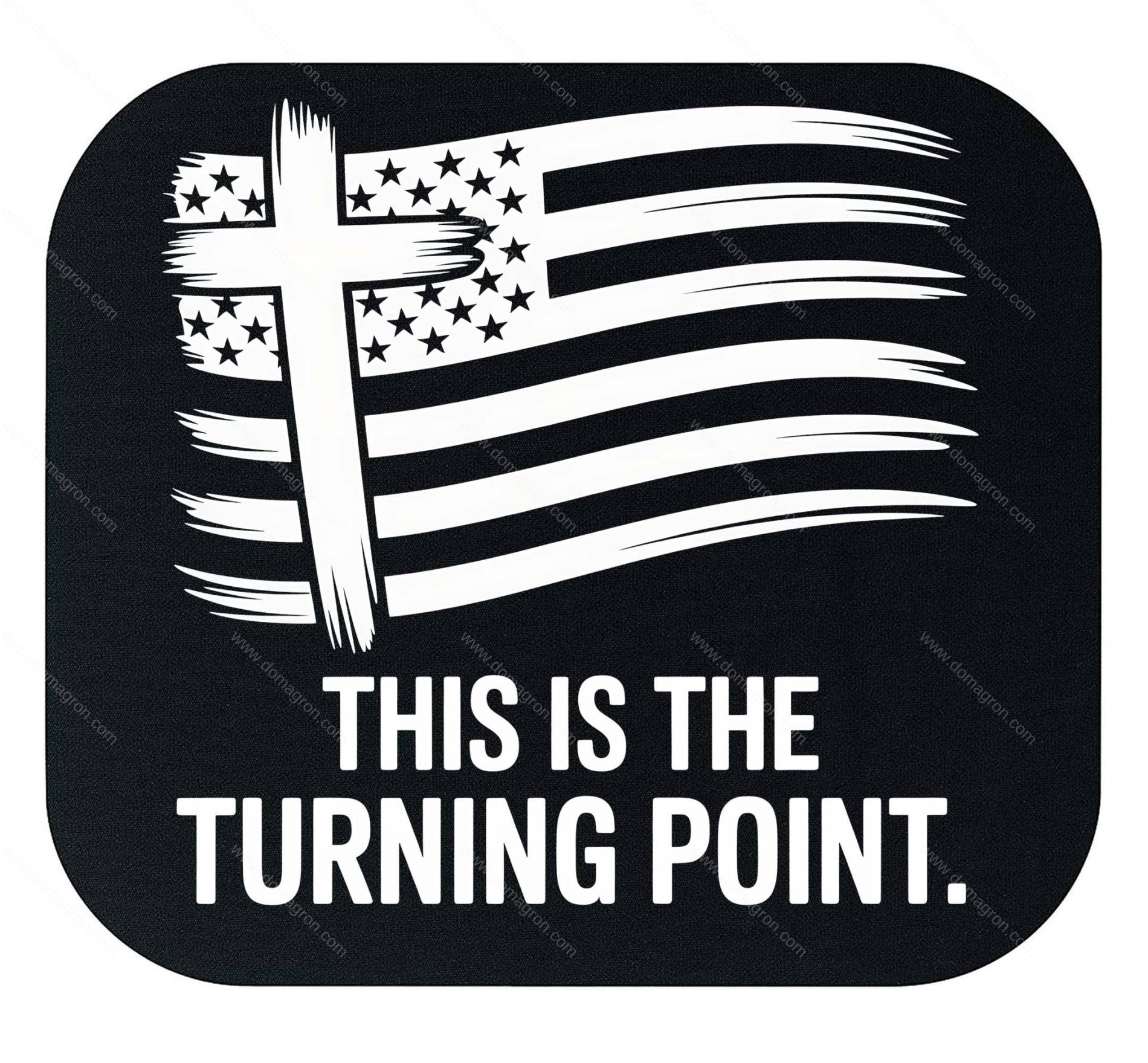 This Is The Turning Point Mouse Pad U-1107