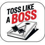 Toss Like A Boss Cornhole Mouse Pad C-1045