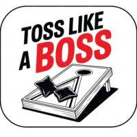 Toss Like A Boss Cornhole Mouse Pad C-1045