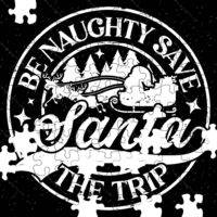 Be Naughty Save Santa The Trip Jigsaw Puzzle H-1109