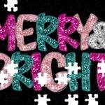 Merry & Bright Jigsaw Puzzle H-1111