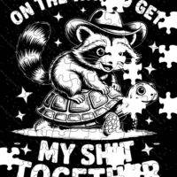 On The Way To Get My Shit Together Jigsaw Puzzle S-1080