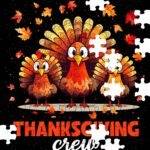 Thanksgiving Crew Jigsaw Puzzle H-1103