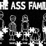 The Ass Family Jigsaw Puzzle S-1056