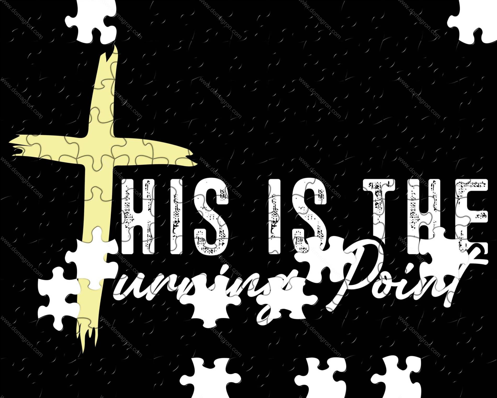 This Is The Turning Point Jigsaw Puzzle I-1088