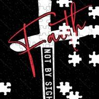 Walk By Faith Not By Sight Jigsaw Puzzle I-1112