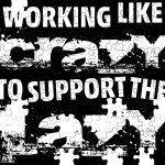 Working Like Crazy To Support The Lazy Jigsaw Puzzle S-1048