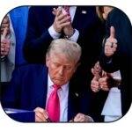 Trump Signing The One Big Beautiful Bill Mouse Pad