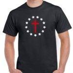Betsy Ross Style Cross Shirt I-1120