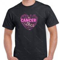 Breast Cancer Awareness Heart Shirt F-1181