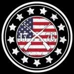 1776 Betsy Ross Style Circle Flag Direct to Film (DTF) Heat Transfer U-1123