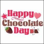 Happy Chocolate Day Direct to Film (DTF) Heat Transfer F-1173