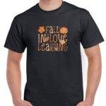 Fall In Love With Learning Teacher Shirt F-1135