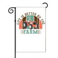 Life Is Better On The Farm Garden Flag F-1183