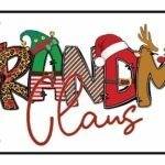 Grandma Claus License Plate H-1193