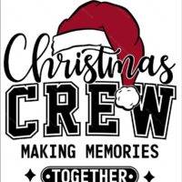 Christmas Crew Making Memories Together Metal Photo H-1161
