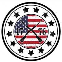 1776 Betsy Ross Style Circle Flag Metal Photo U-1123