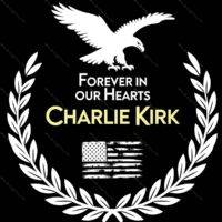 Charlie Kirk Forever In Our Hearts Memorial Metal Photo U-1119