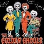 The Golden Ghouls Halloween Metal Photo H-1202